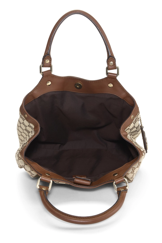 Brown Original GG Canvas Sukey Tote, , large image number 5