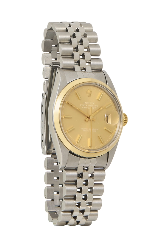 Champagne Dial Stainless Steel Datejust 16003 36mm, , large image number 0