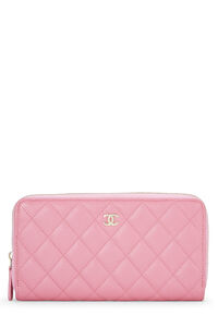 Chanel Pink Quilted Calfskin Cambon Travel Wallet Q6A2743PPB000