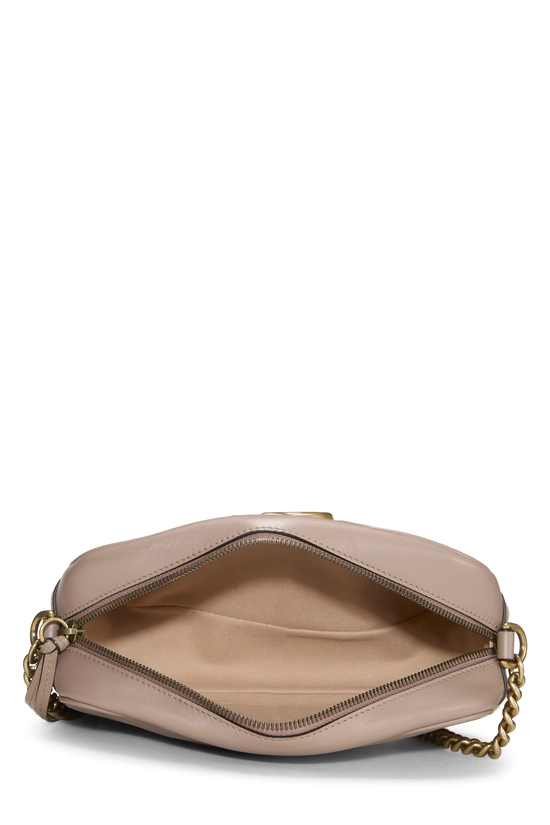 Pink Leather GG Marmont Crossbody Bag, , large image number 5