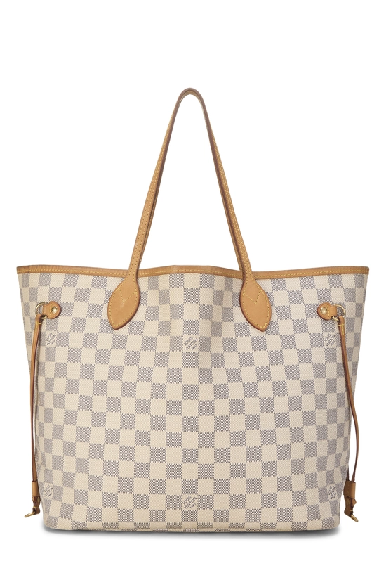 Damier Azur Neverfull Tote MM, , large image number 0