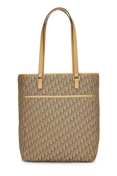 Christian Dior Beige Trotter Canvas Tote