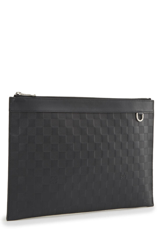 Louis Vuitton Black Damier Infini Discovery Pochette QJA3UDBFKB000