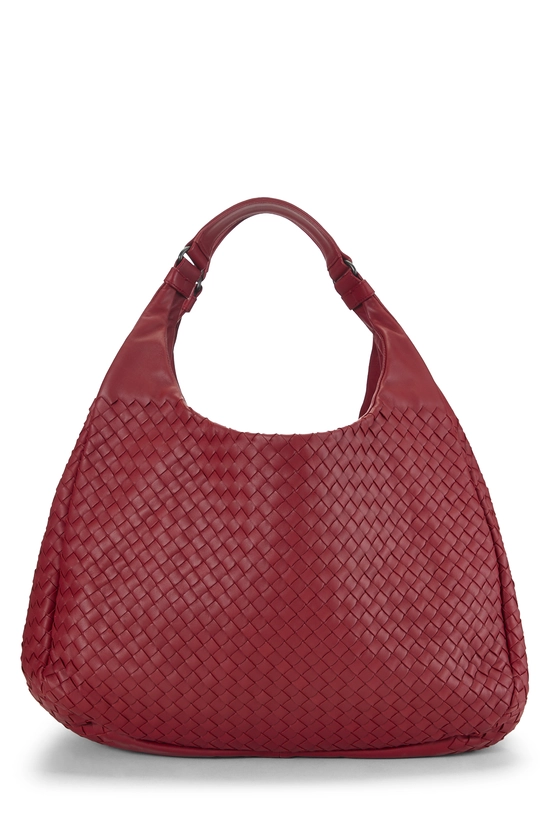 Red Intrecciato Campana Tote Large, , large image number 0