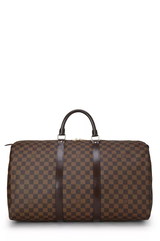 Damier Ebene Keepall Bag 50, , large image number 3