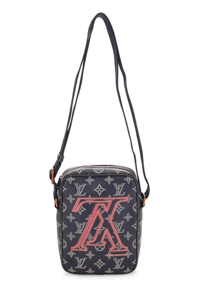 Louis Vuitton Kim Jones x Louis Vuitton Navy Monogram Upside Down Danube PM