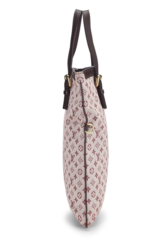 Burgundy Monogram Mini Lin Francoise, , large image number 2