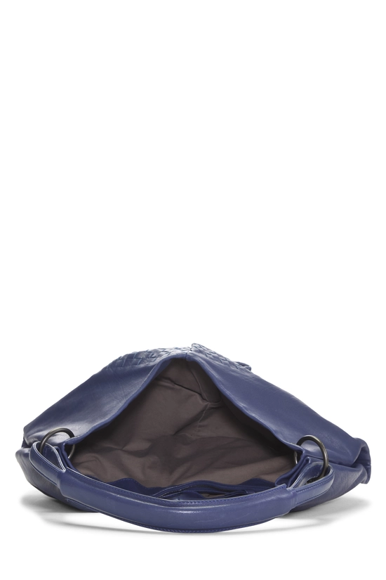 Navy Intrecciato Aquilone Fortune Cookie Hobo, , large image number 5