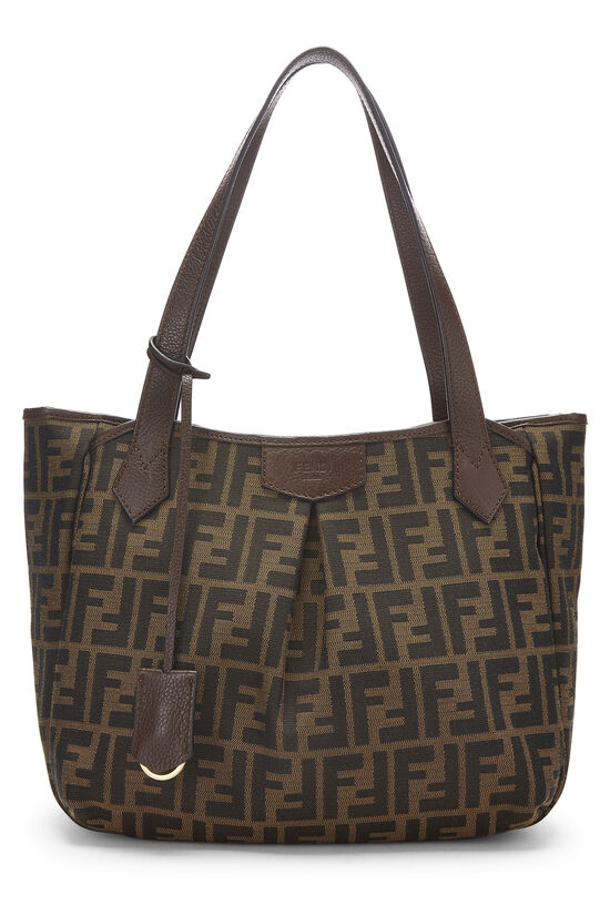 Brown Zucca Canvas Grande Shopping Tote Medium, , large image number 0