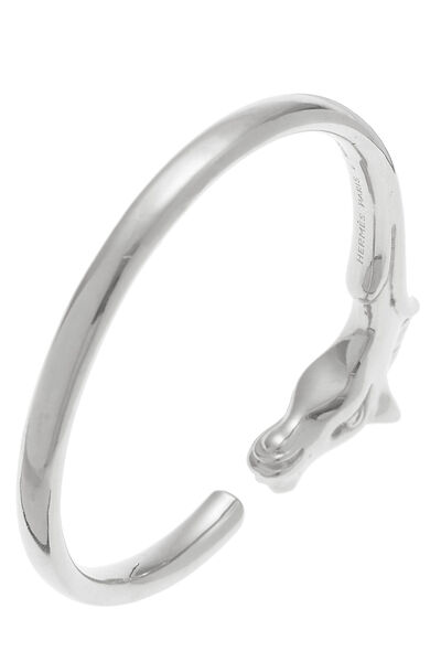 Silver Horse Head Bracelet, , large