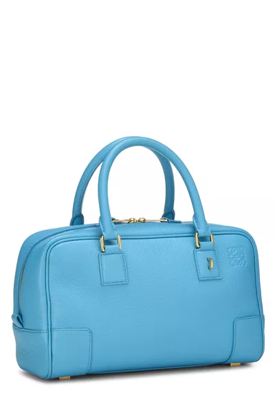 Blue Calfskin Leather Amazona 23, , large