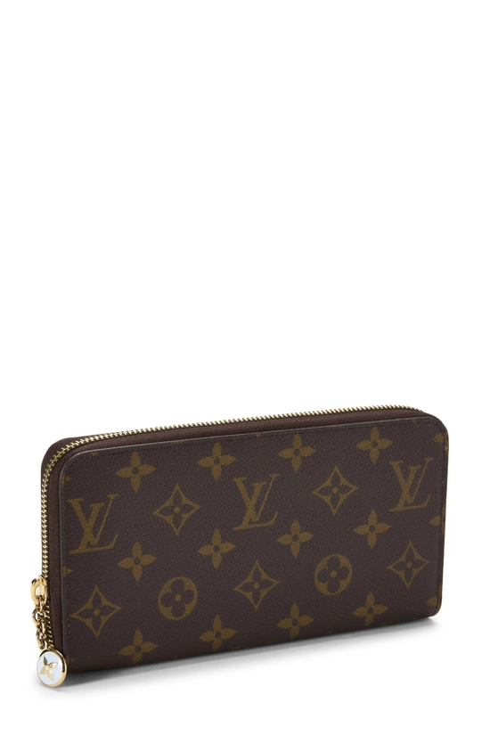 Blue Monogram Canvas Zippy Continental, , large image number 1