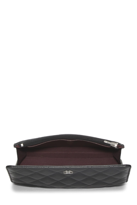 Black Caviar Classic Quilted Wallet On Chain (WOC), , large image number 5
