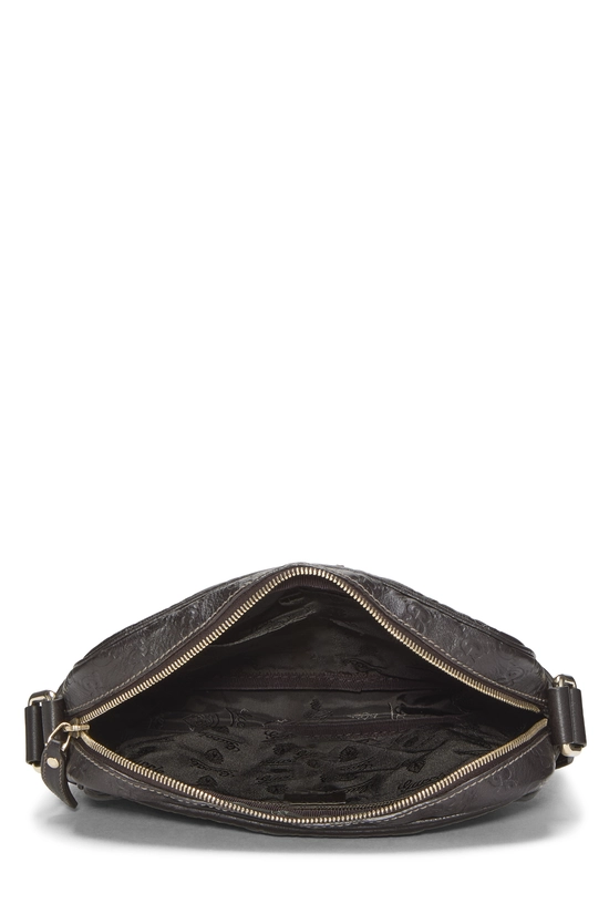 Brown Guccissima Vertical Camera Bag Large, , large image number 5