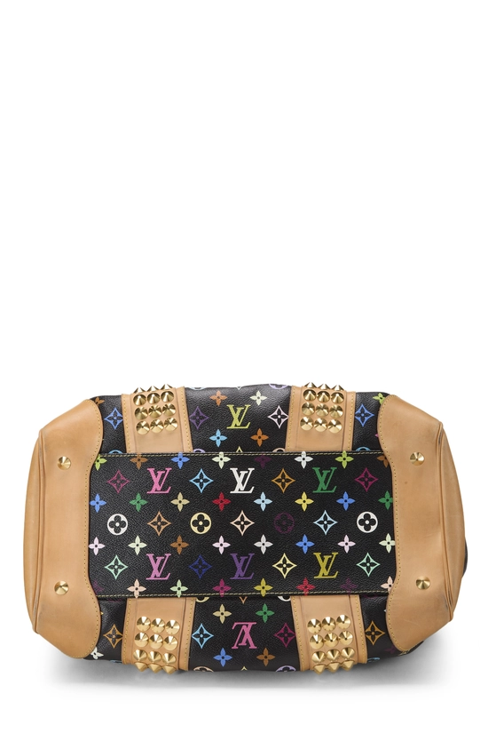 Takashi Murakami x Louis Vuitton Black Monogram Multicolore Courtney GM, , large image number 4