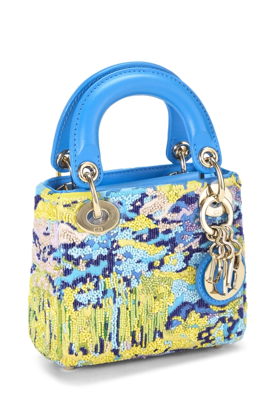 Multicolor Beaded Lady Dior Micro, , large image number 1