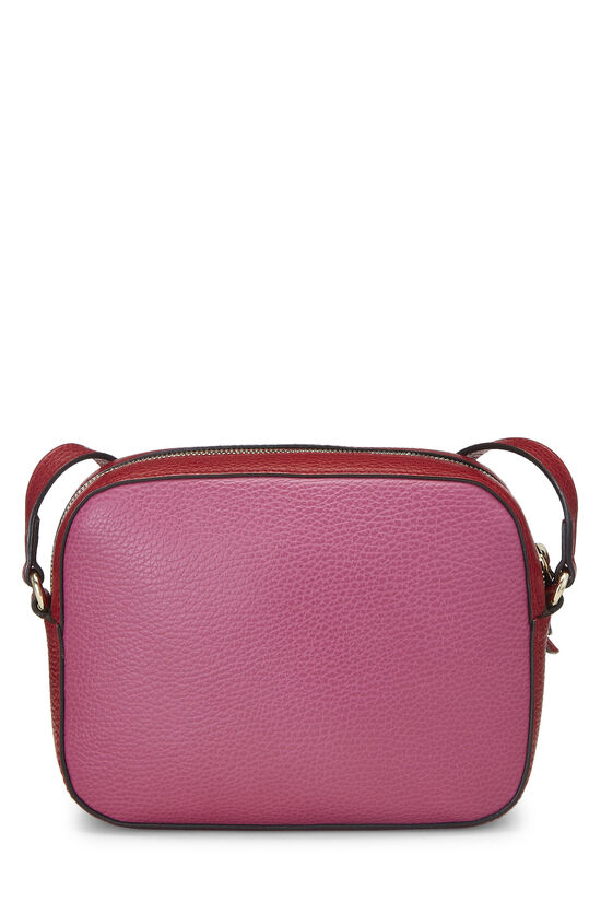 Pink & Red Grained Leather Soho Disco, , large image number 5