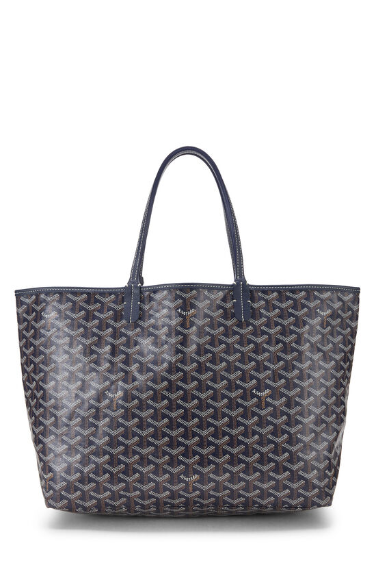 Navy Goyardine Canvas Saint-Louis PM, , large image number 0