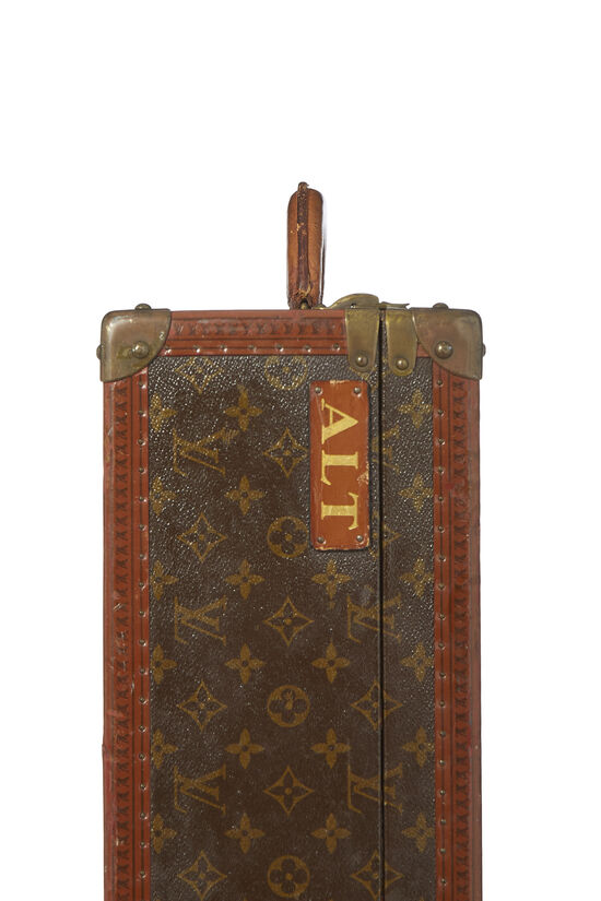 Louis Vuitton Vertical Box Trunk Monogram Brown in Coated Canvas with  Gold-tone - US
