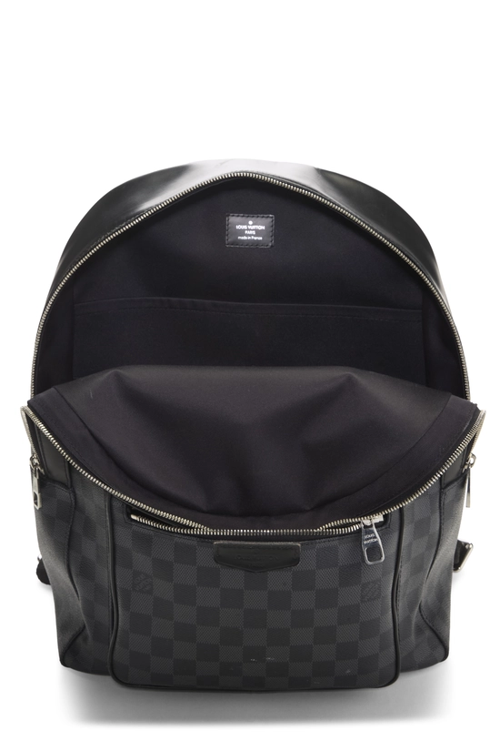 Black Damier Graphite Josh Backpack, , large image number 5