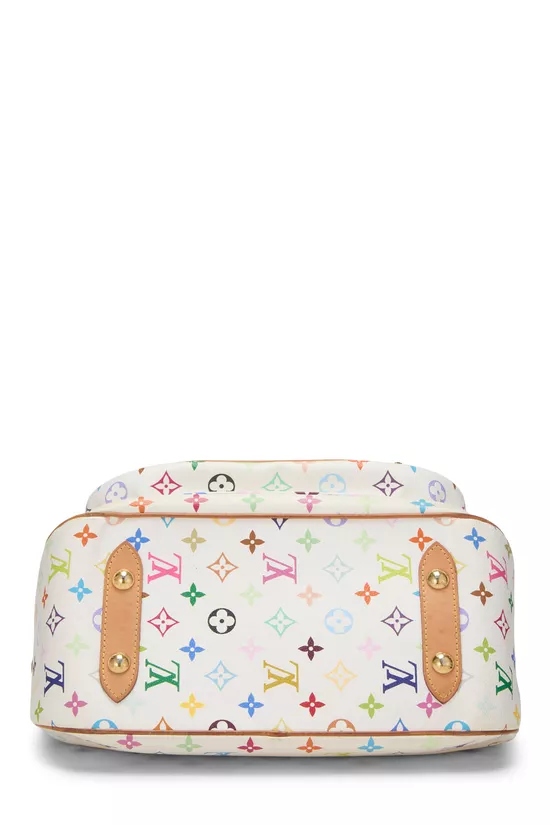 Takashi Murakami x Louis Vuitton White Monogram Multicolore Rita, , large image number 4