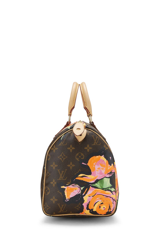 Stephen Sprouse x Louis Vuitton Monogram Roses Speedy 30, , large image number 3