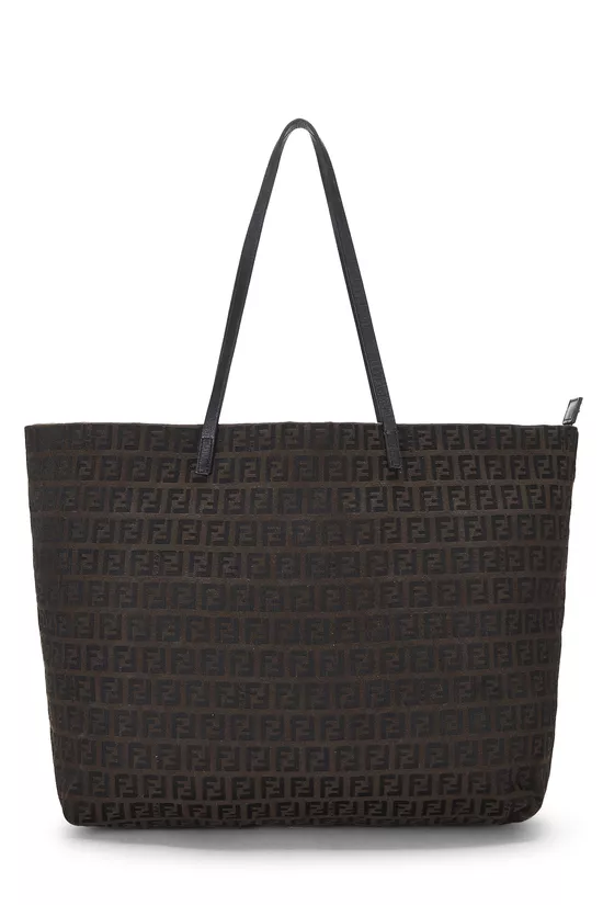 Brown Zucchino Canvas Roll Tote, , large image number 0