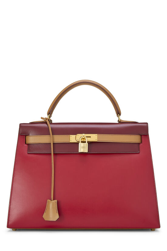 Tricolor Rouge Vif, Rouge H, and Natural Box Kelly Sellier 32, , large image number 0
