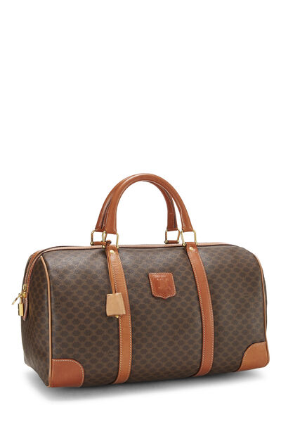 Brown Coated Canvas Macadam Boston, , large