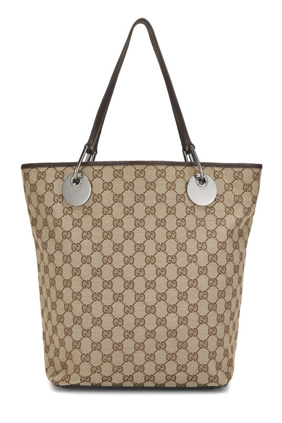 Original GG Canvas Eclipse Bucket Bag, , large image number 0