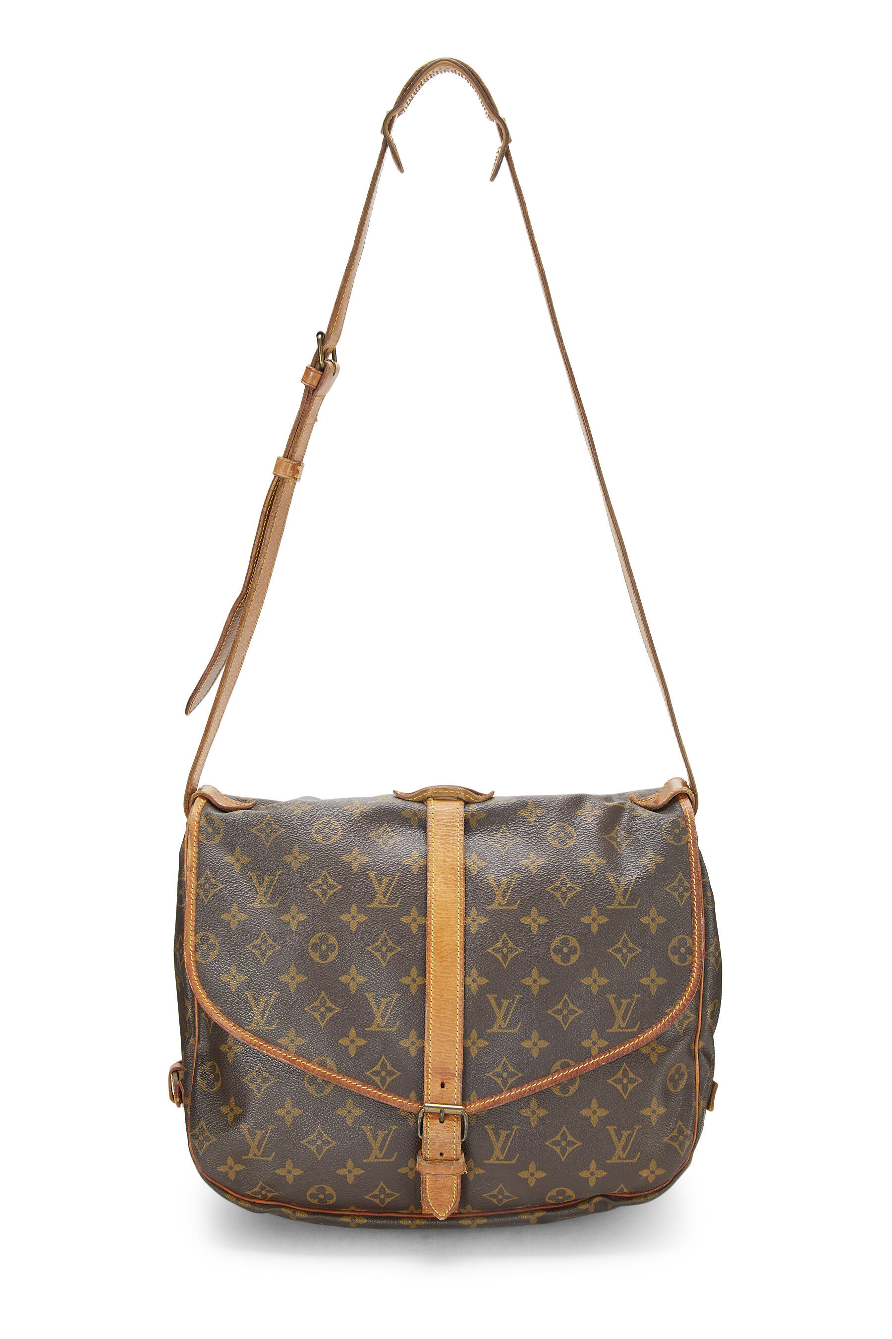 Pre-Owned Monogram Canvas Saumur 35 QJB0DU4J0B081