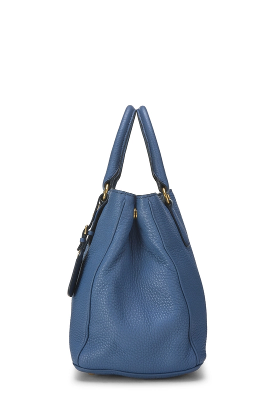 Blue Vitello Daino Convertible Tote Medium, , large image number 2