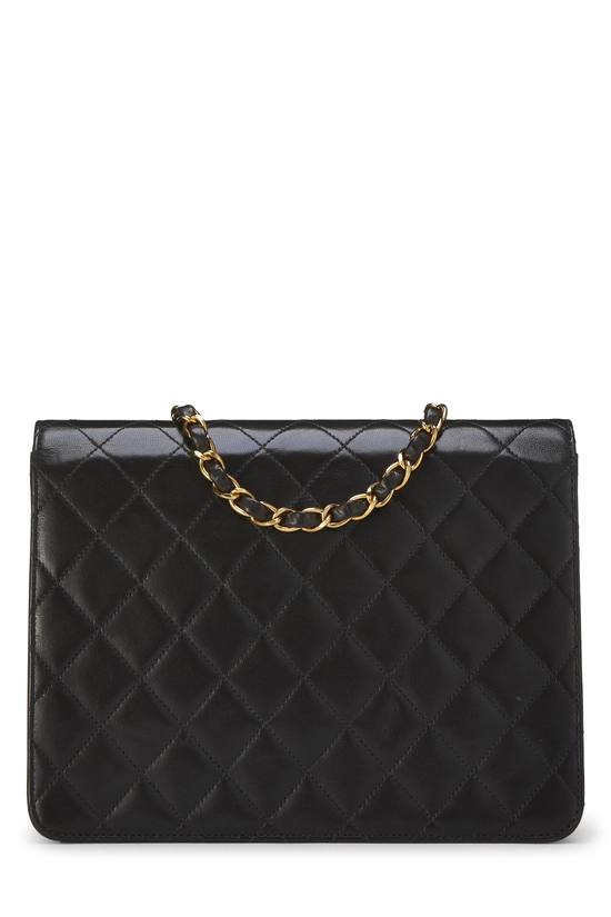 Black Lambskin Ex Flap Small, , large image number 3