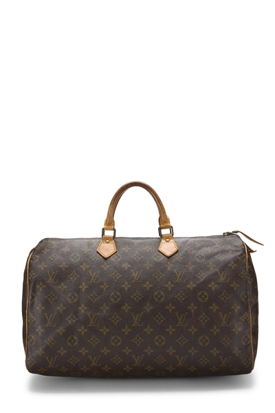 Louis Vuitton Monogram Canvas Speedy 40