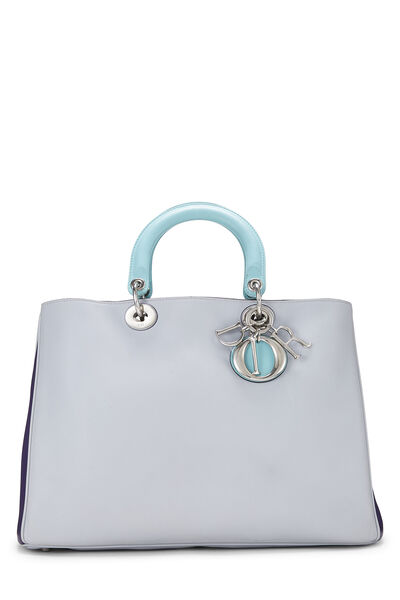 Multicolor Leather Diorissimo Large