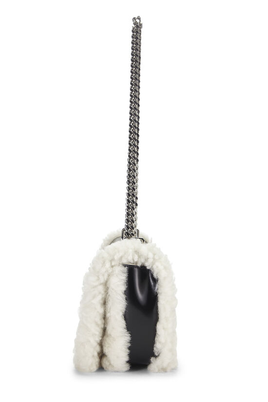 Black Shearling Horseferry Lola Shoulder Bag Small, , large image number 2
