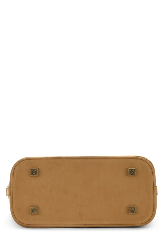 Brown Monogram Vinyl Ambre Cabas MM, , large image number 4