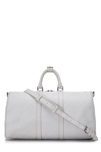 Louis Vuitton Grey Damier Infini Keepall Bandouliere 45 — photo 1
