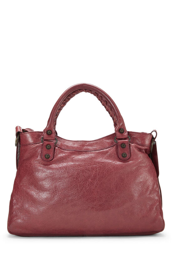 Pink Agneau Classic Town Bag, , large image number 6