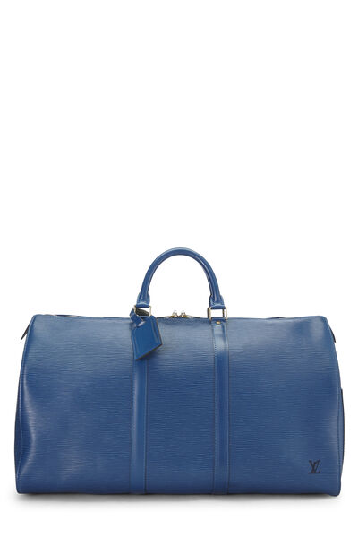 Toldeo Blue Epi Keepall 50