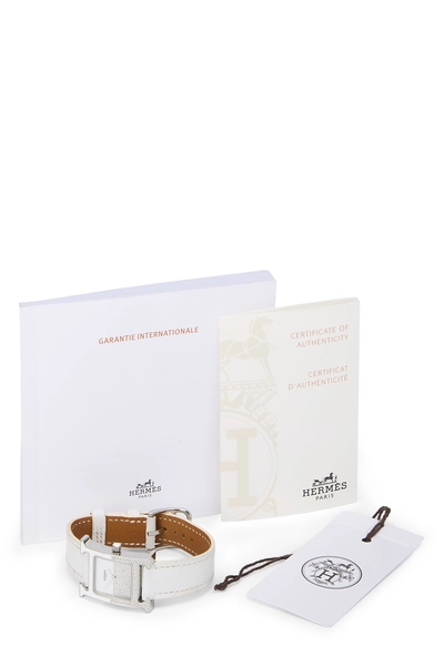 White Stainless Steel Heure H Watch PM, , large