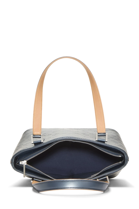 Navy Monogram Vernis Mat Stockton, , large image number 5