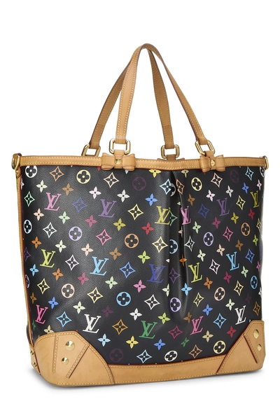 Takashi Murakami x Louis Vuitton Black Monogram Multicolore Sharleen GM, , large