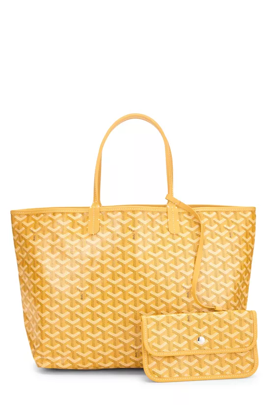 Yellow Goyardine Canvas Saint-Louis PM, , large image number 3