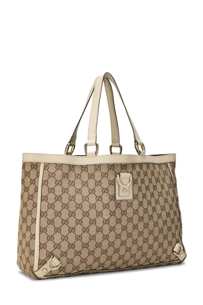 Gucci Original GG Canvas D-Ring Abbey Tote Large — photo 2