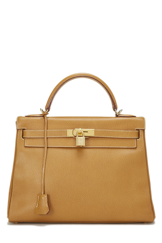 Hermès Kelly 32 Veau Ardennes Natural Color ○ Labellov ○ Buy and