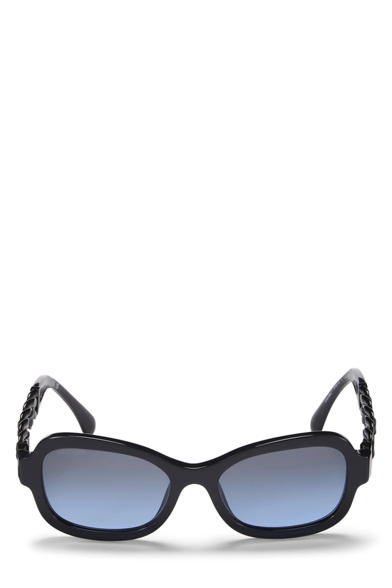 Black Acetate Sunglasses 5465, , large image number 0