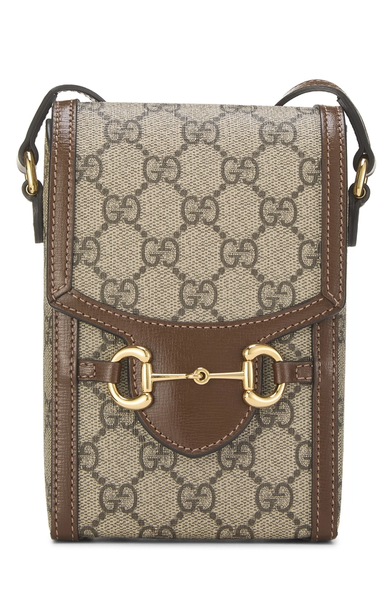 Original GG Supreme Canvas Horsebit Crossbody Mini, , large image number 0