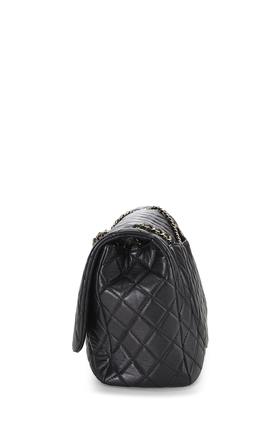 Black Calfskin New Classic Flap XXL, , large image number 2