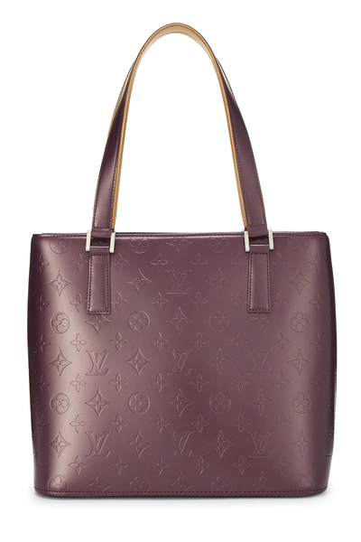 Louis Vuitton Purple Monogram Mat Stockton — photo 1